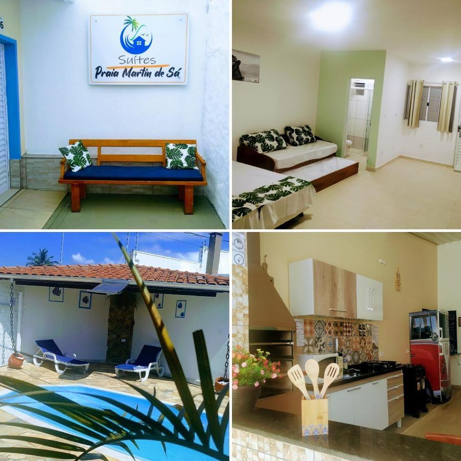 Suites Praia Martin De Sa 까라과따뚜바 외부 사진