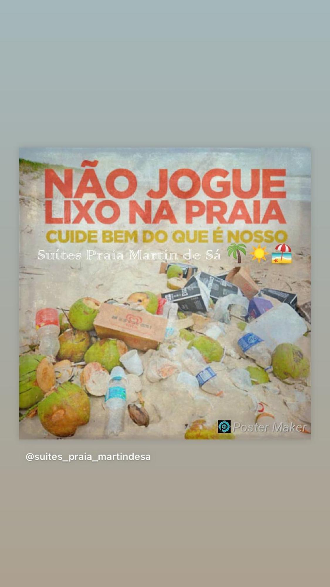 Suites Praia Martin De Sa 까라과따뚜바 외부 사진